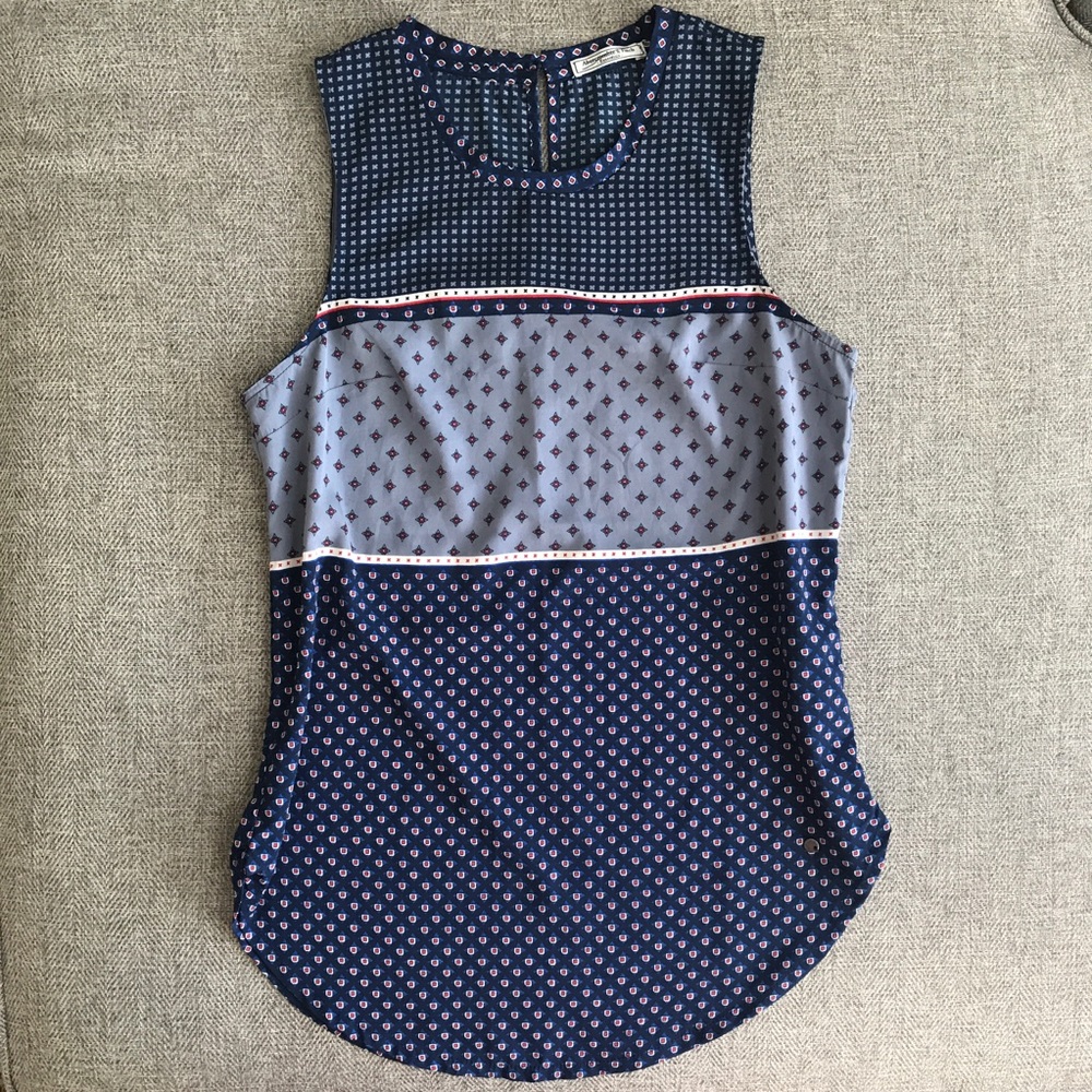 A+F Sleeveless Blouse